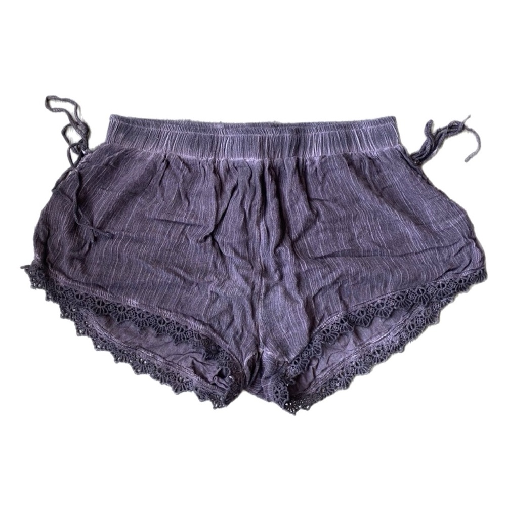 Sea Gypsies Purple Beach Wanderer Shorts - Picture 2 of 3